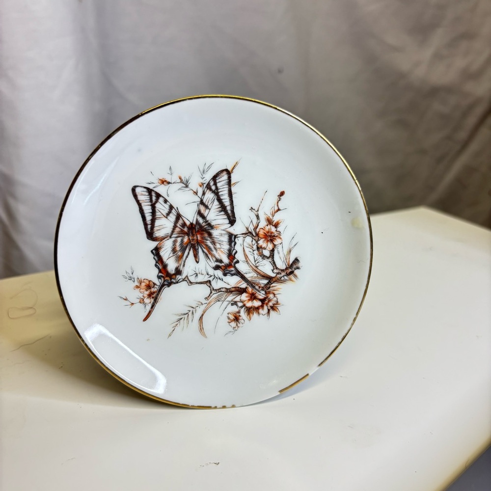 Butterfly Design Decorative Plate